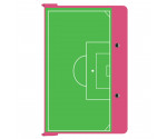 Pink Soccer Clipboard